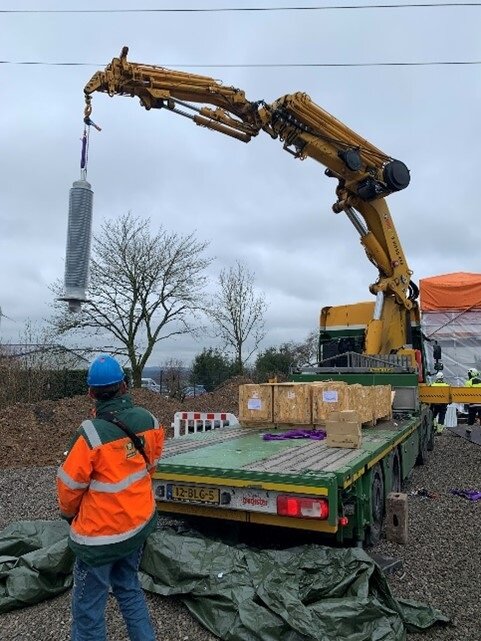 110kV Cable connection Aspelt - Erpeldange